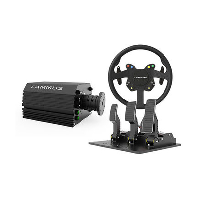 Conduzindo o deslocador de Racing Games Force do controlador do simulador do carro do volante