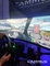 Auto movimento do volante do simulador do carro de corridas do jogo em linha para o PC