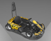 750w adulto Mini Go Kart, kart elétrico de Karting do pedal para crianças