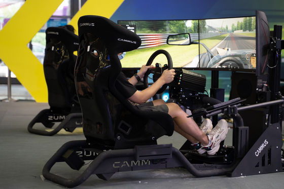 Realidade virtual ergonômica Sim Racing Simulator de movimentação direta
